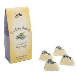 Badepralinen Lavendel Bergamotte, 110 g, 6 Stück