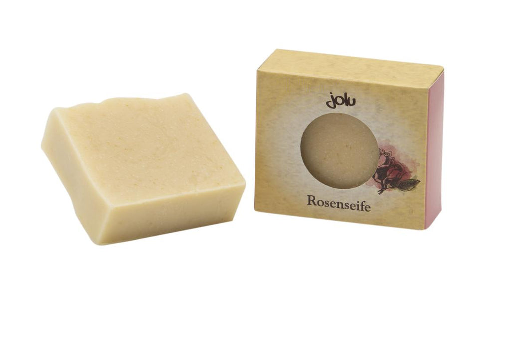 Rosenseife, 90 g, 1 Stück