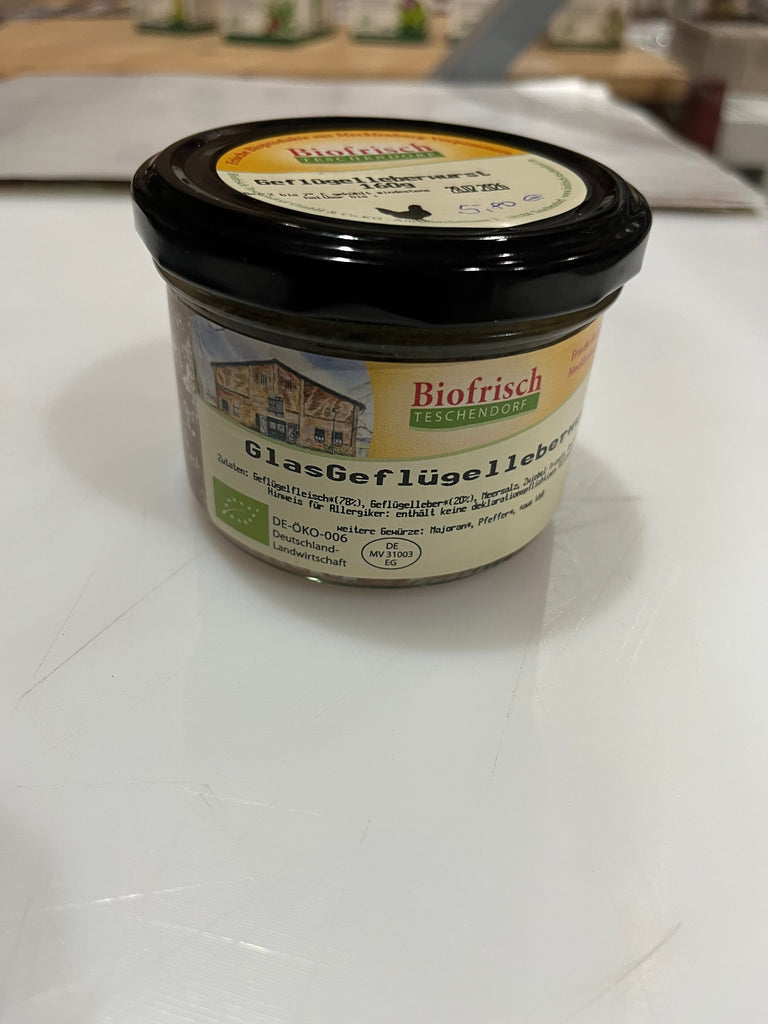 Gutsleberwurst im Glas, 160 g