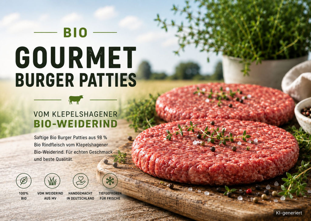 Bio Gourmet Burger im 20er-Paket