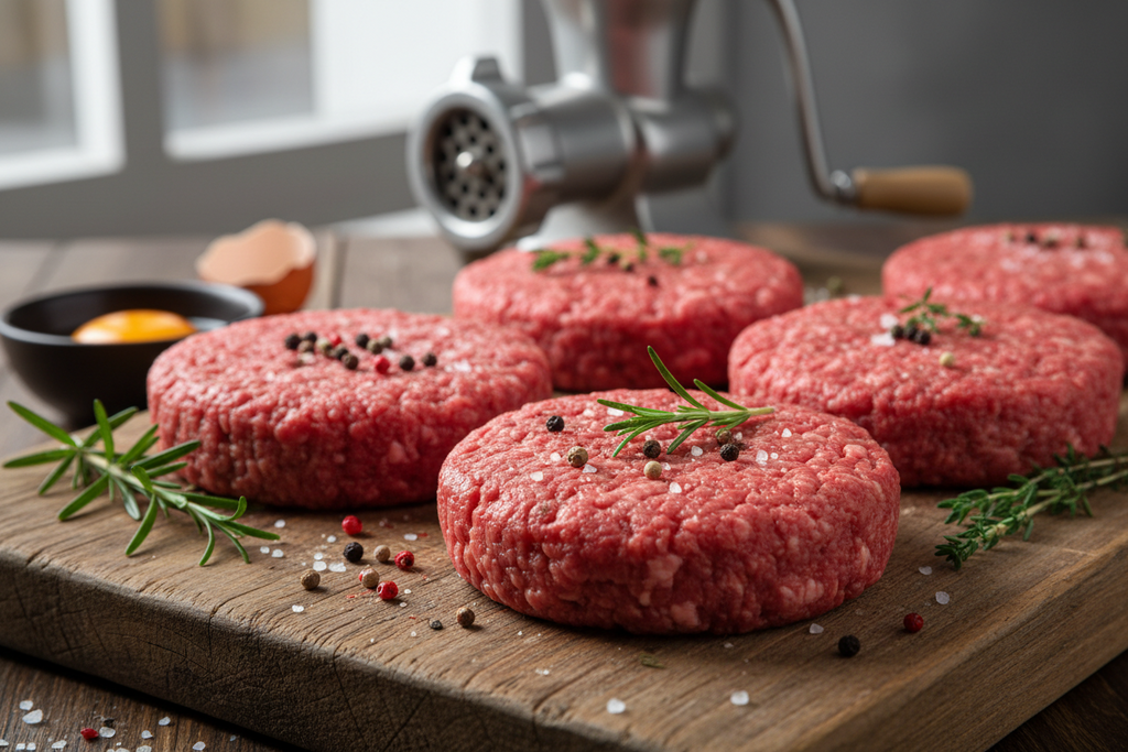 Burgerpatties, tiefgekühlt