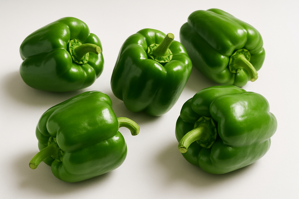 grüner paprika