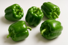 grüner paprika