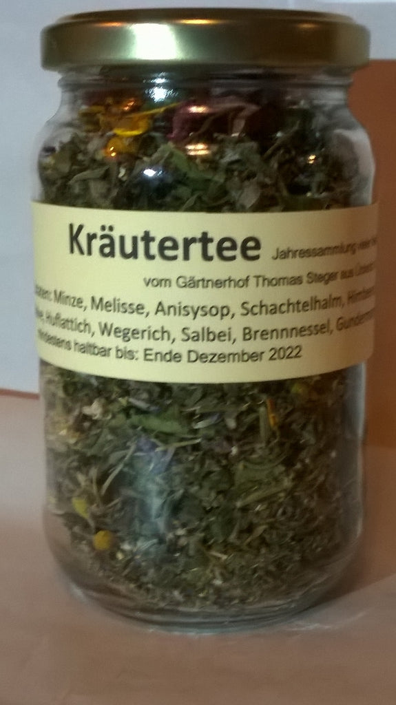 Kräutertee 25g Glas 10Stück