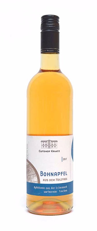 Rheinischer Bohnapfel aus dem Holzfass, 2018, trocken, 750 ml