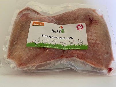 Demeter Bio Junghahnkeulen, 2Stk.  ca. 500g,TK