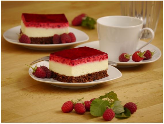 Himbeer-Joghurt-Mousse, glutenfrei